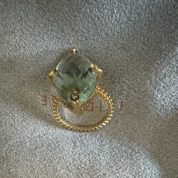 Tiffany &Co Iridesse tourmaline and diamonds ring - Picture 4 of 16